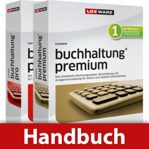 Buchhaltung pro + premium Handbücher