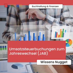 Umsatzsteuerbuchungen zum Jahreswechsel (JAB)