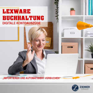 Digitale Kontoauszüge importieren und automatisiert in Lexware buchhaltung verbuchen