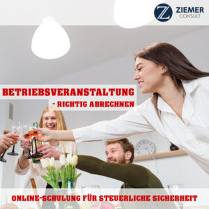 Betriebsveranstaltung - richtig abrechnen