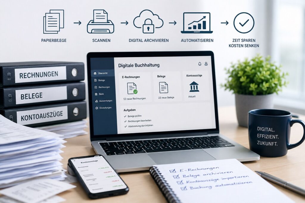 Digitalisierung der Buchhaltung